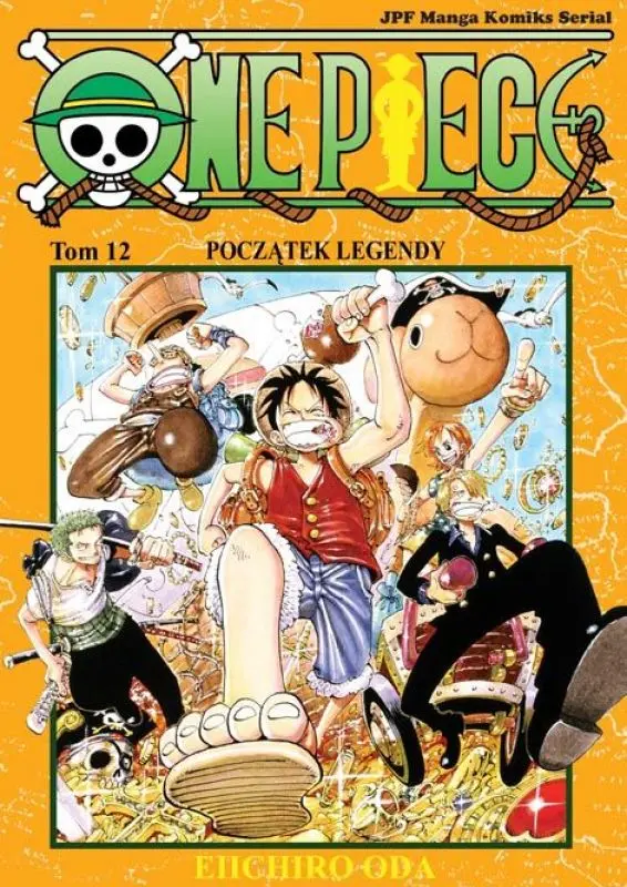 Okładka mangi dwunasty tom One Piece
